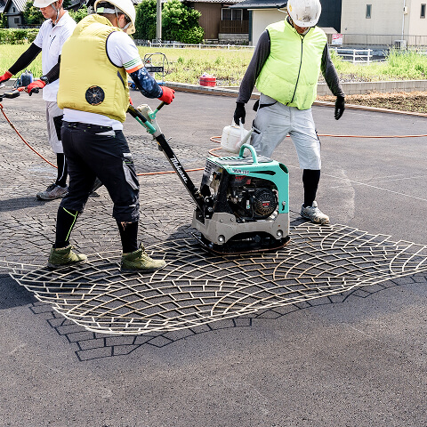 型押しイメージ