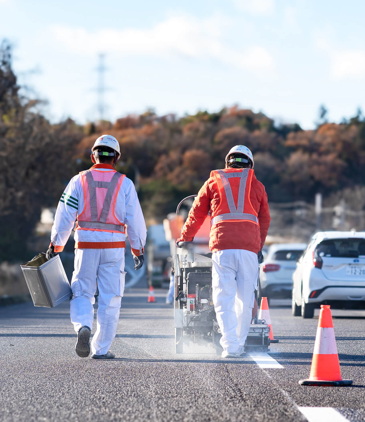 交通安全施設工事 イメージ